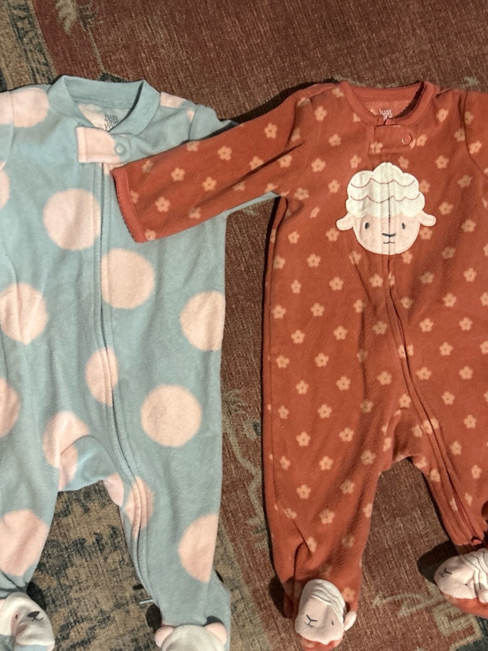 13 Newborn Girl  bundle sleepers - Picture 4 of 9